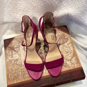 BP Women's Fuchsia Heeled Sandals
